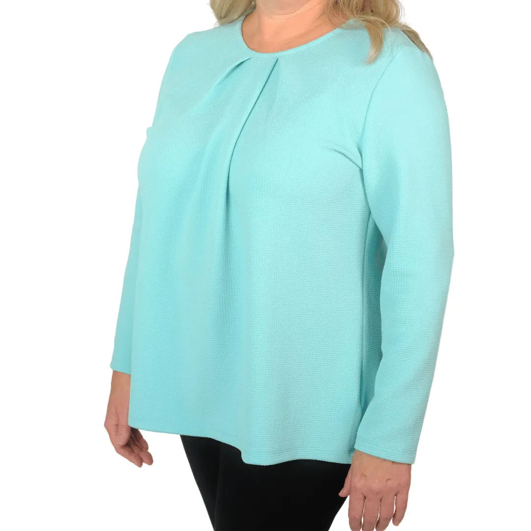 Anne Adaptive Top - Blue