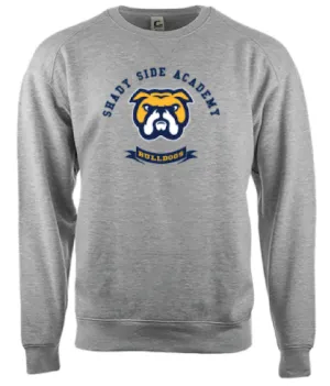 Bulldog Crewneck Sweatshirt, Adult