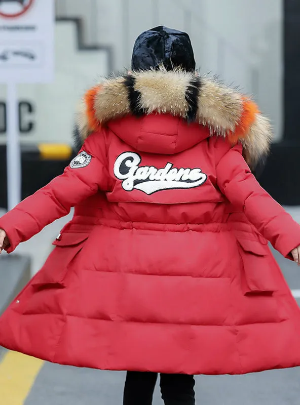 Children's Down Coat Down Jacket With Pocket