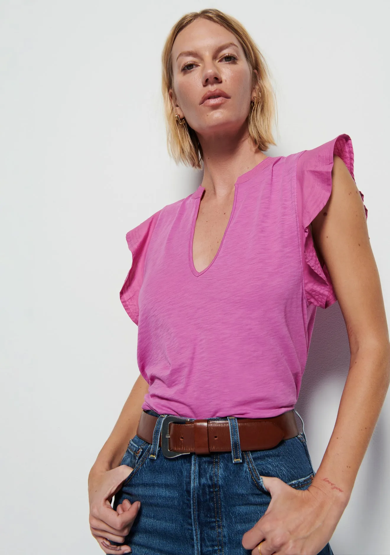 Constance V-Neck Top