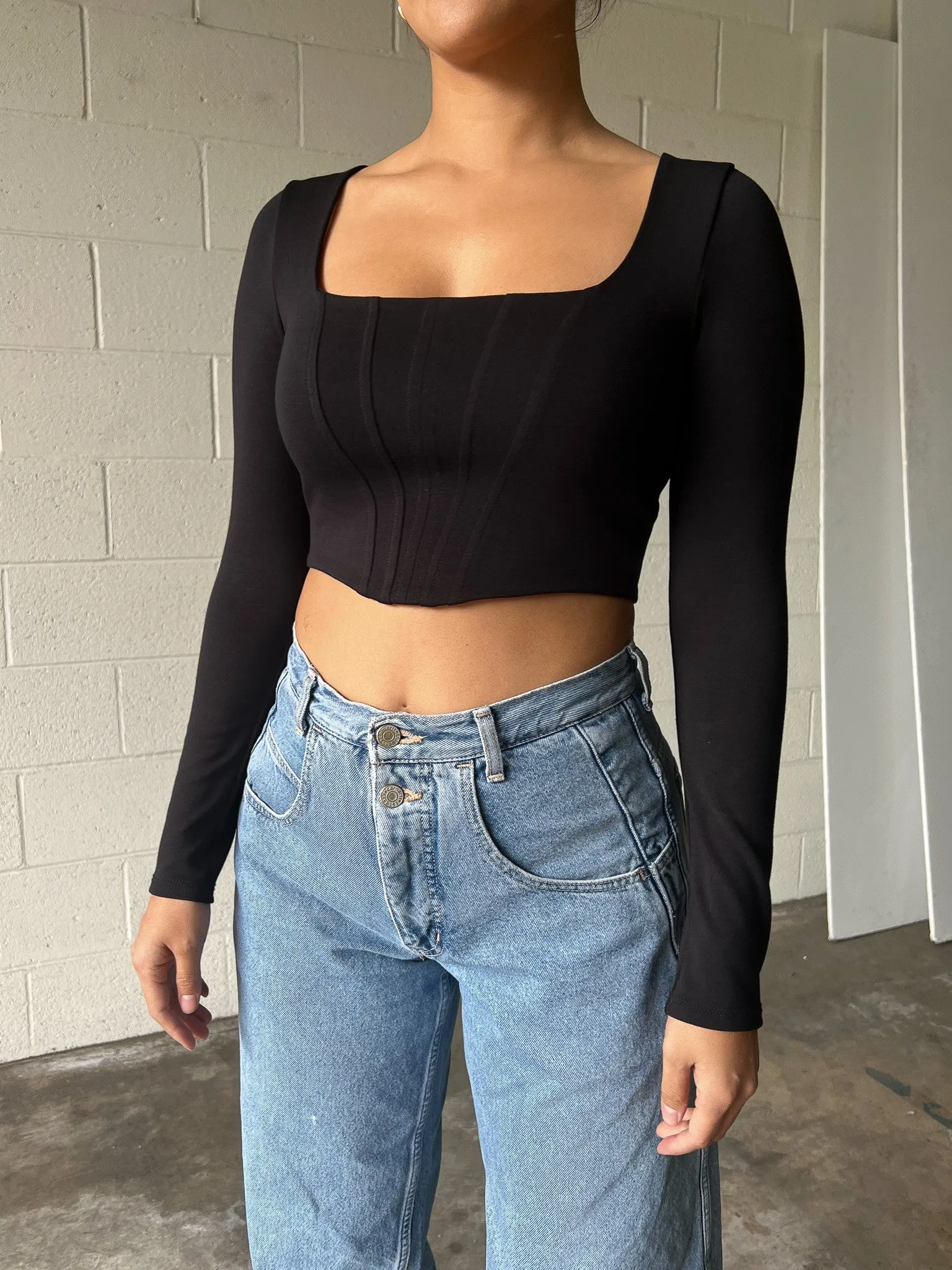 Corset Crop Top