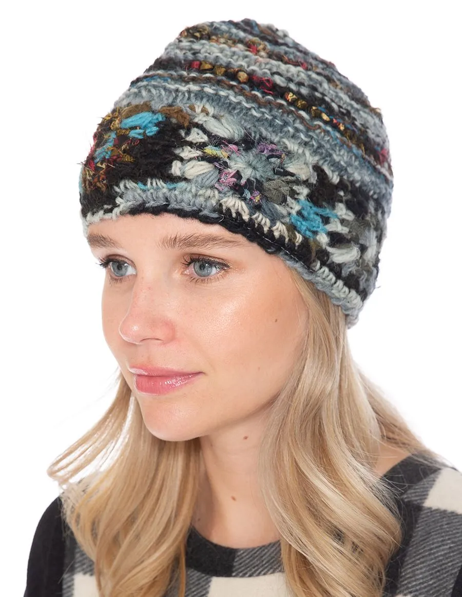 Crochet Wool Beanie