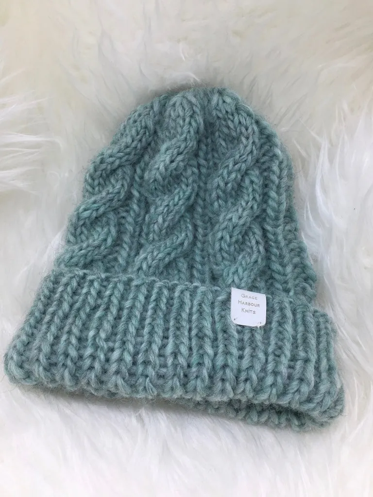 Grace Harbour Cable Hat  pattern