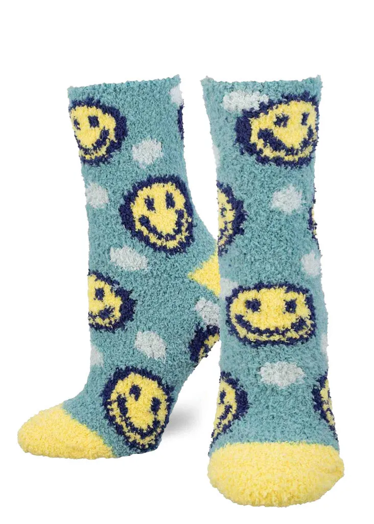 Happy Face Cozy Women's Socks