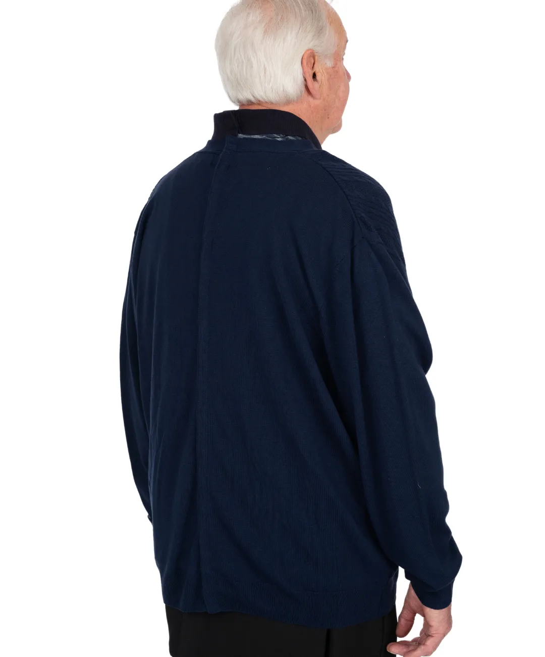 Harold Adaptive Cardigan - Navy