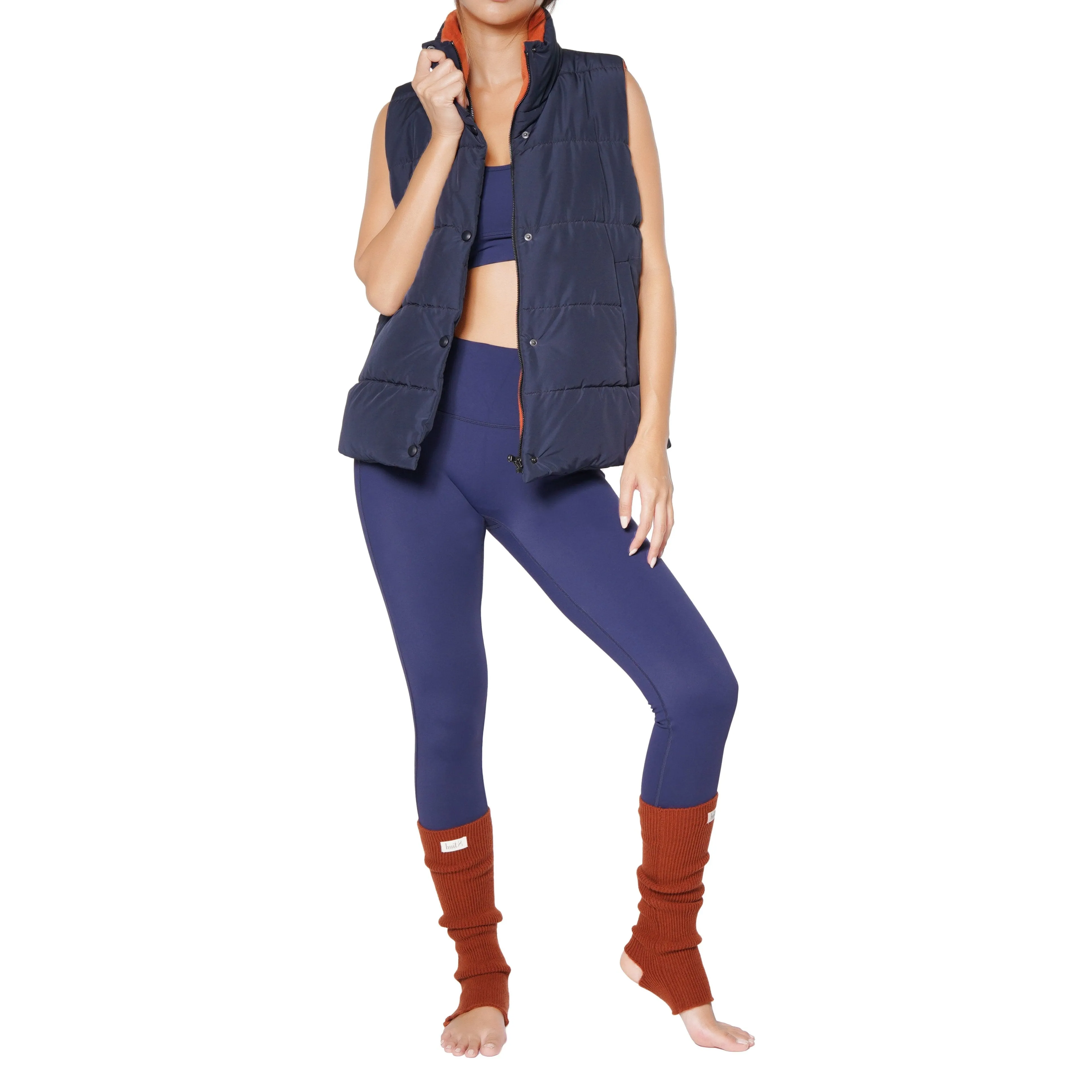 Huit Bien-Etre Cashmere Puffer Vest