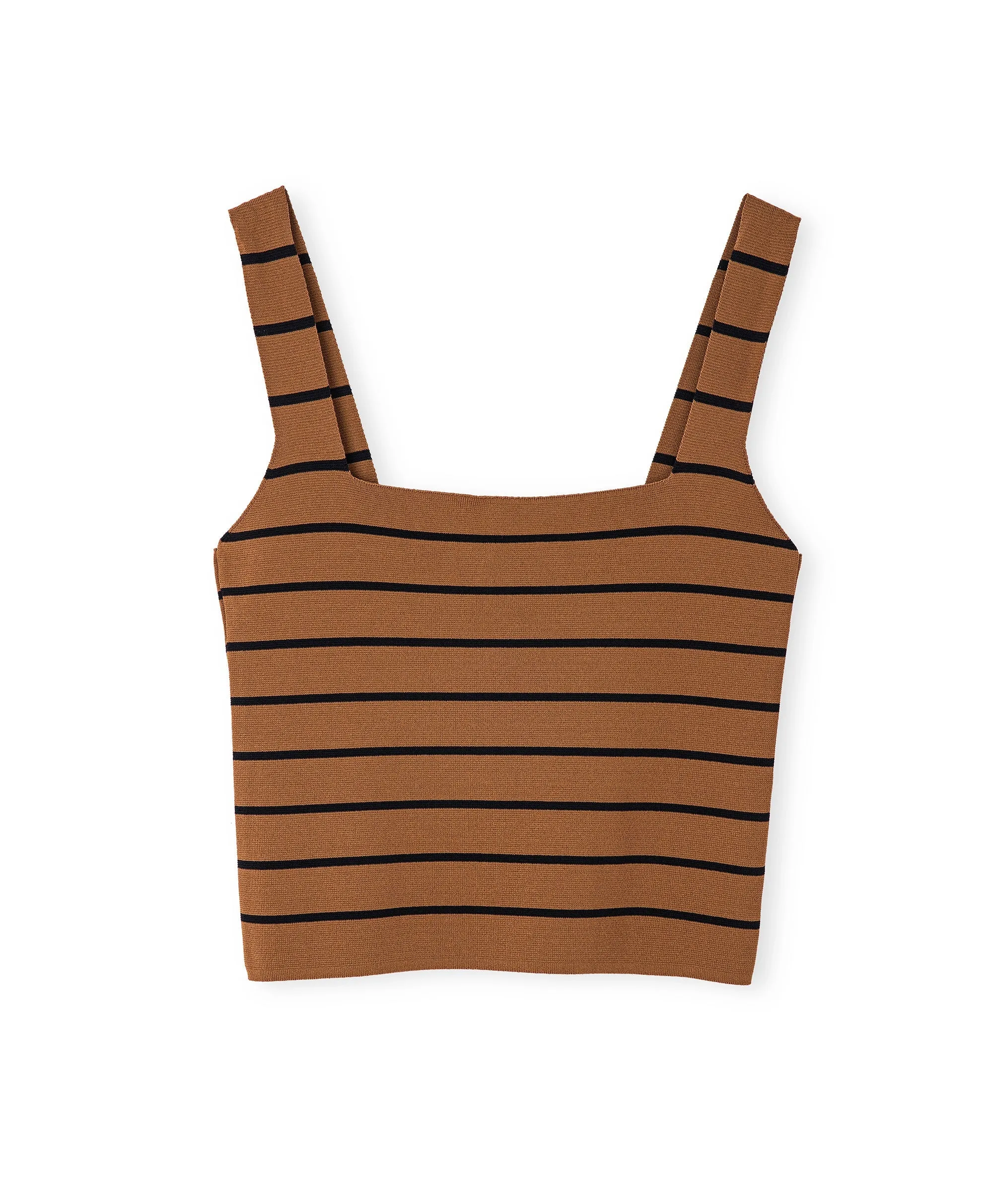 Ipekyol Striped Pattern Knitwear Caramel