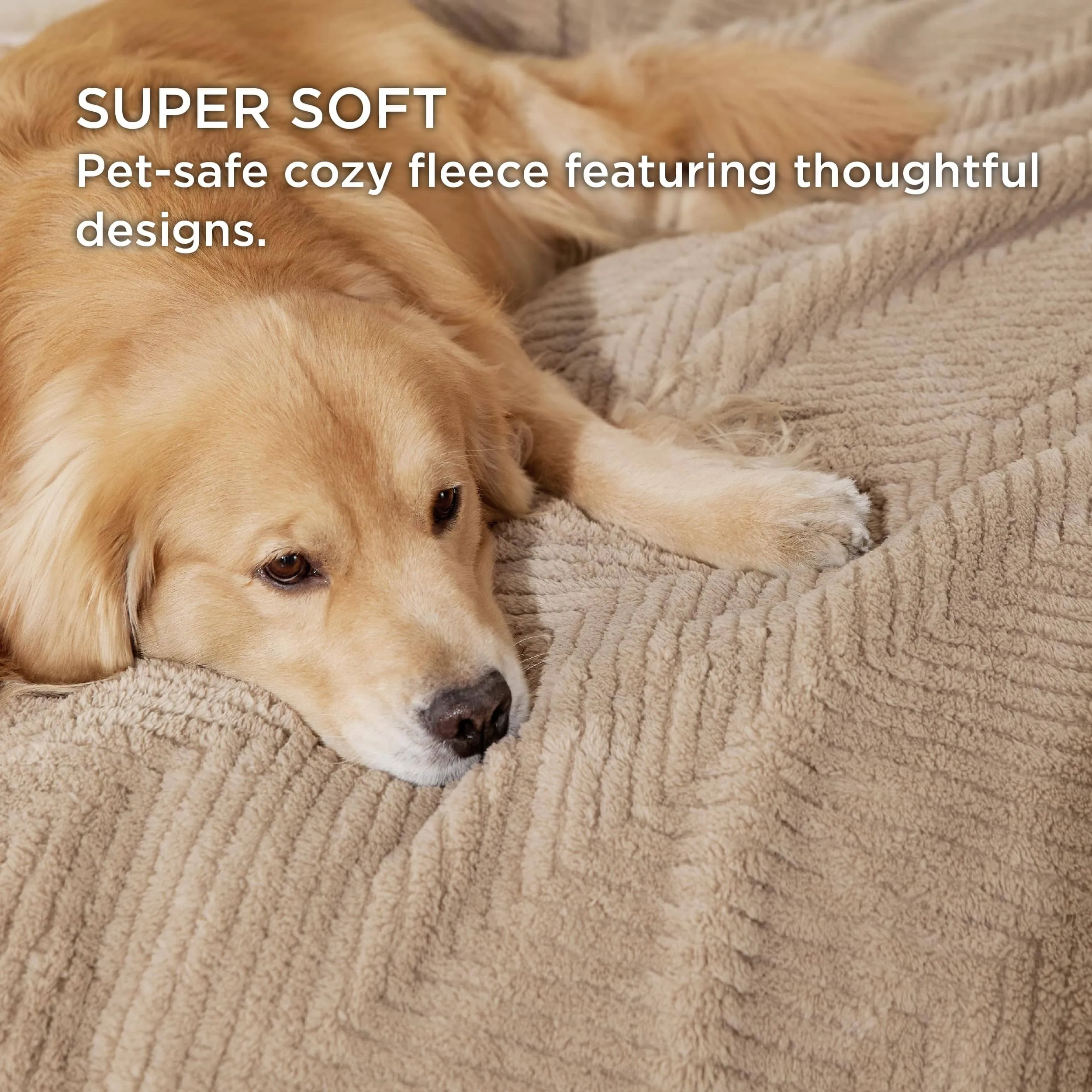 Jacquard Fleece Pet Blanket