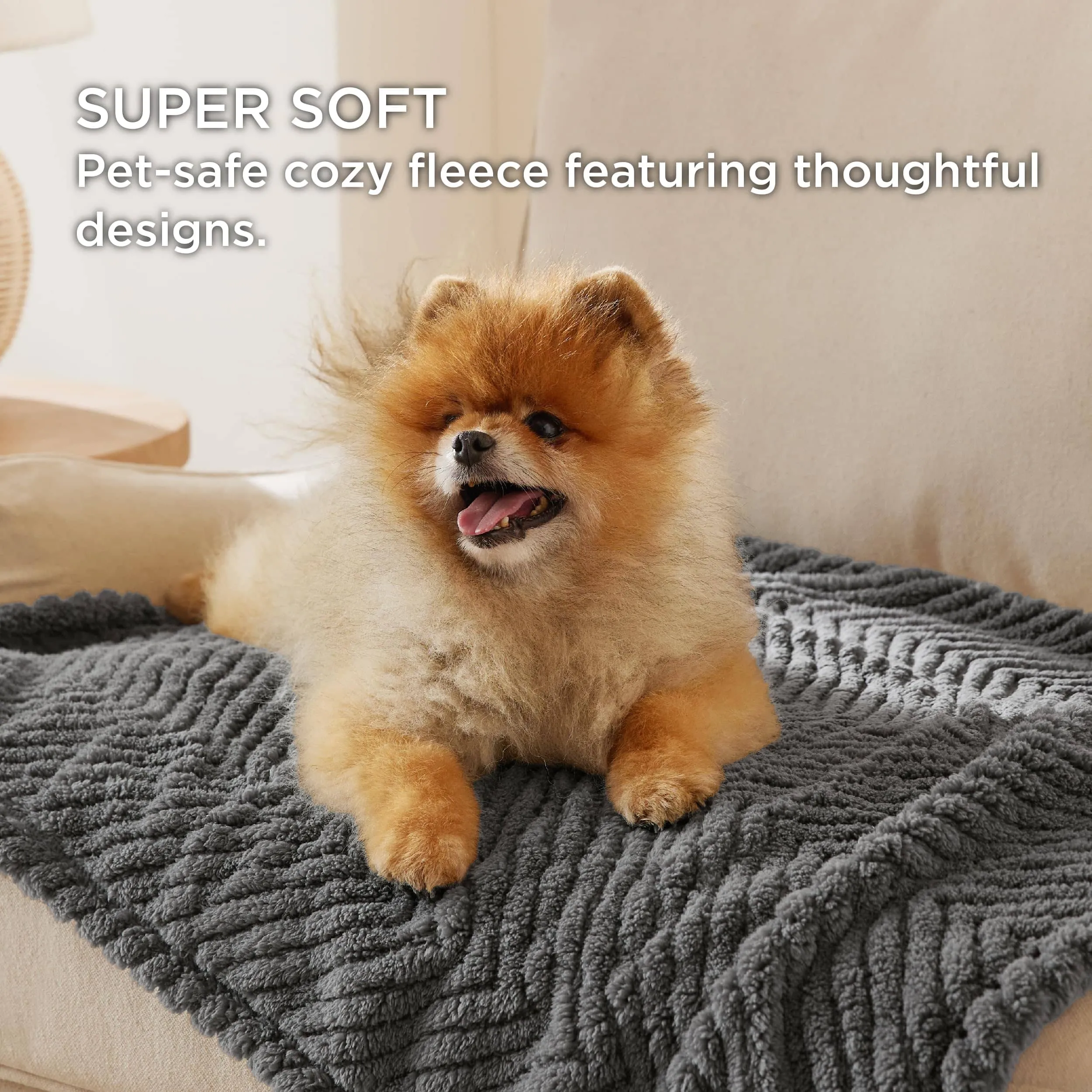 Jacquard Fleece Pet Blanket