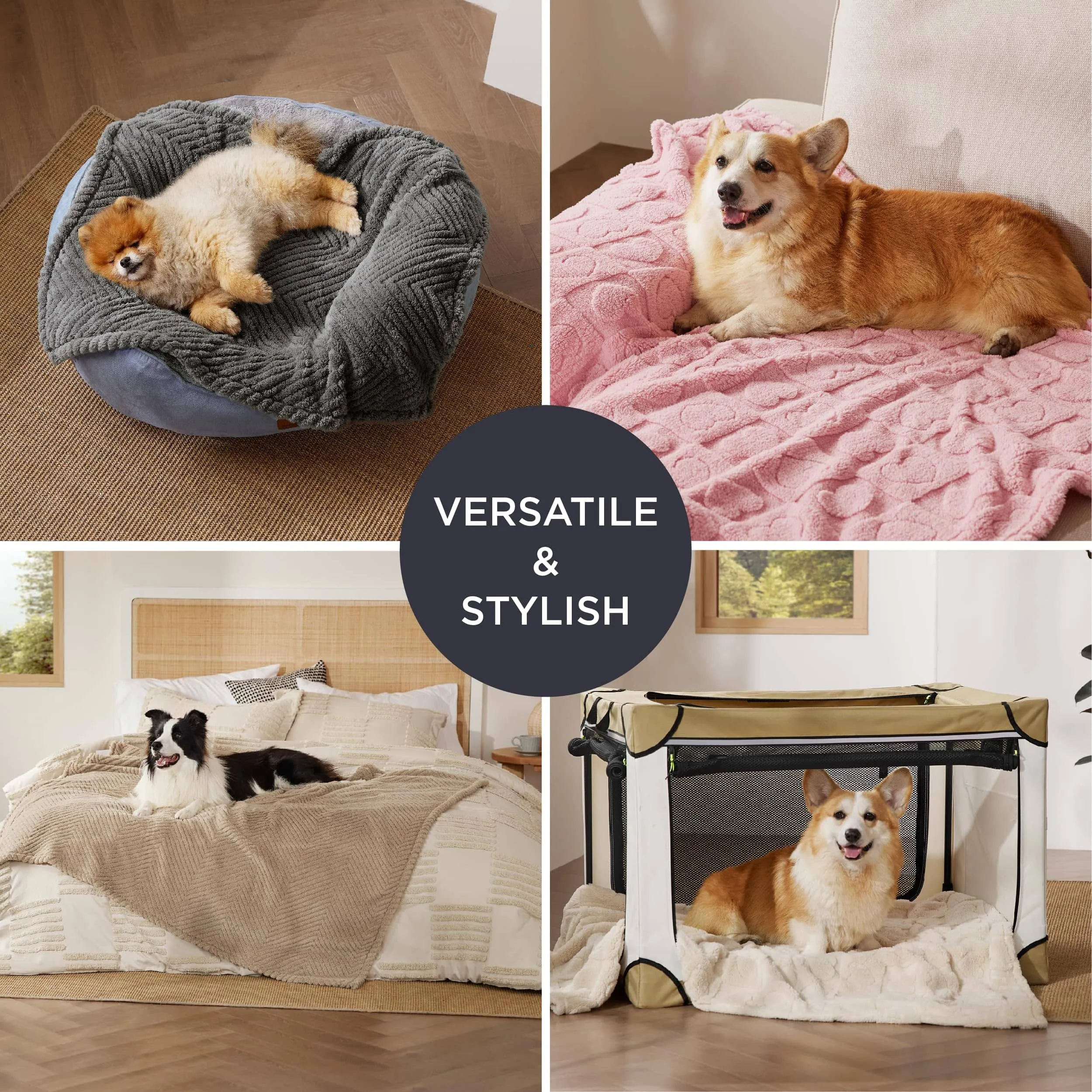 Jacquard Fleece Pet Blanket