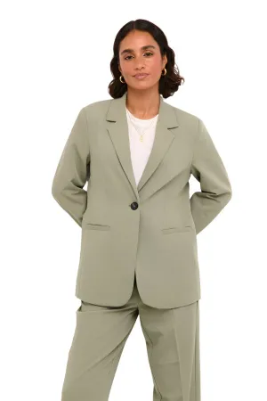 Kaffe Womens Sakura Blazer Vetiver