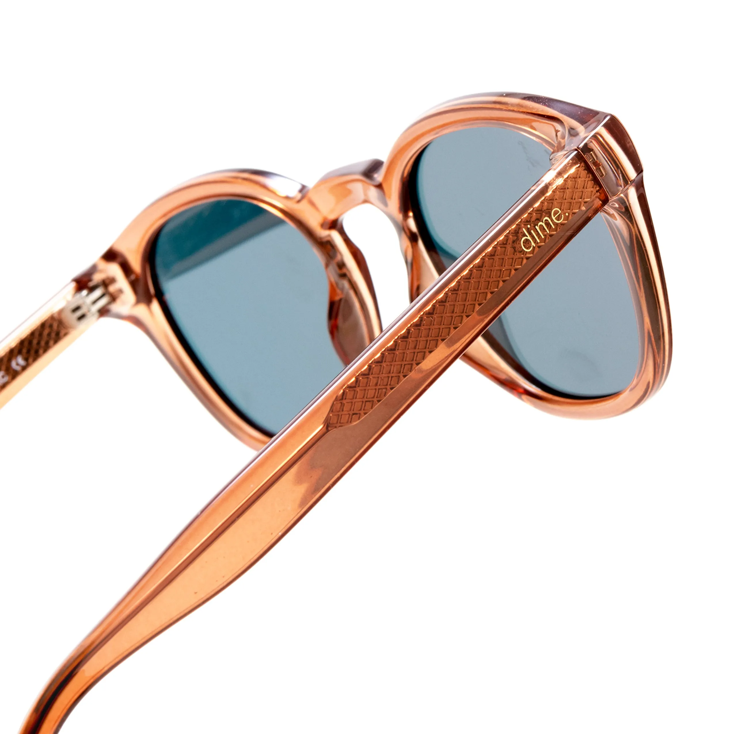 larchmont - taupe crystal   beige mirror sunglasses