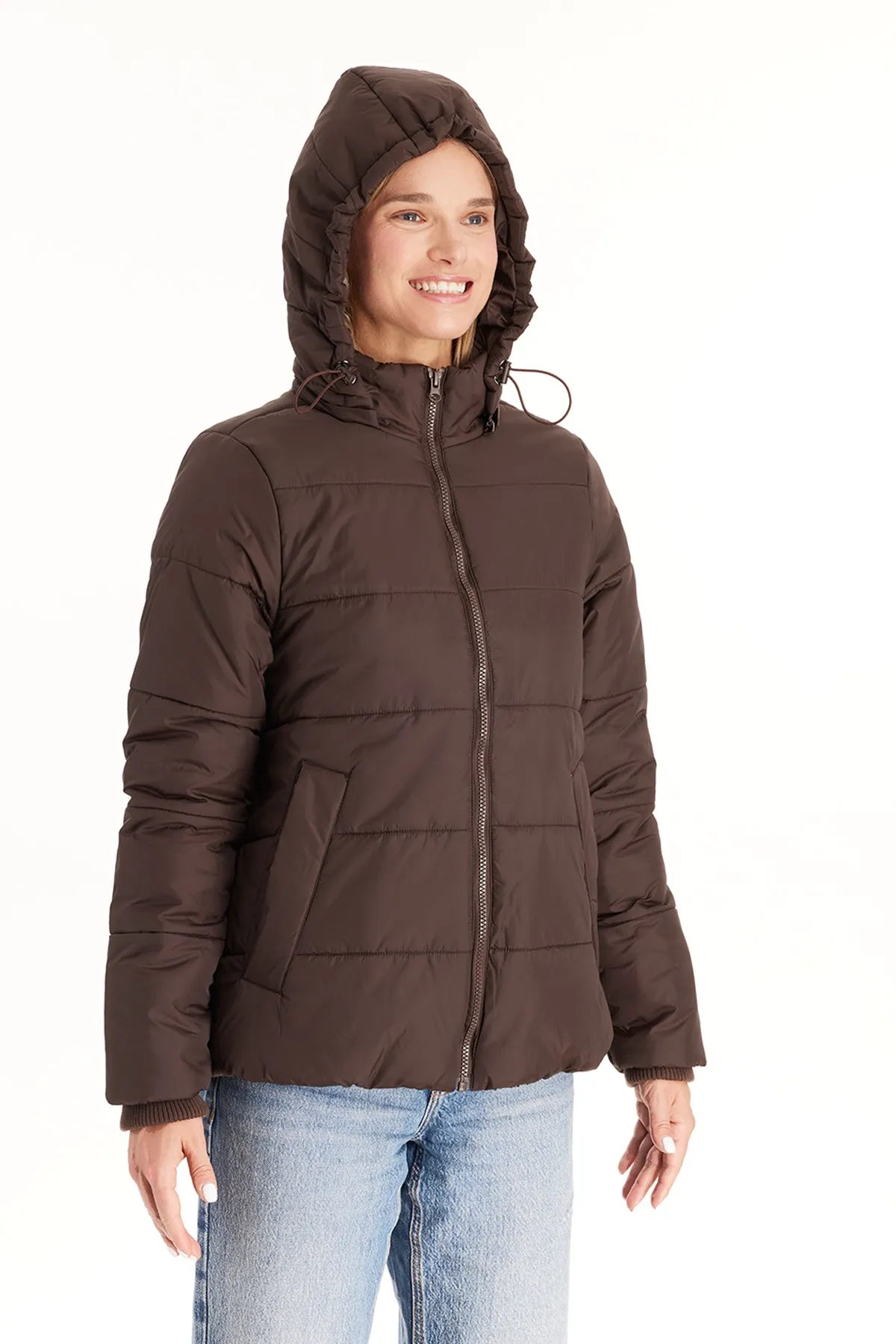 Leia 3in1 Maternity Puffer Jacket Quilted Hybrid