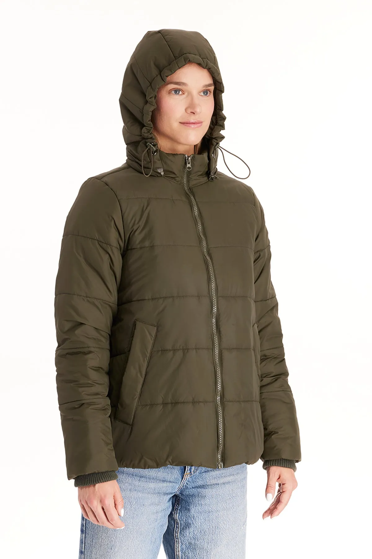 Leia 3in1 Maternity Puffer Jacket Quilted Hybrid