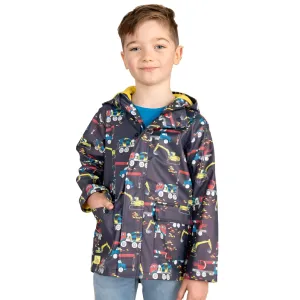 Lighthouse Boys Jacket Anchor Construction Print