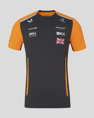 McLaren t-shirt, Castore, Lando Norris, gray