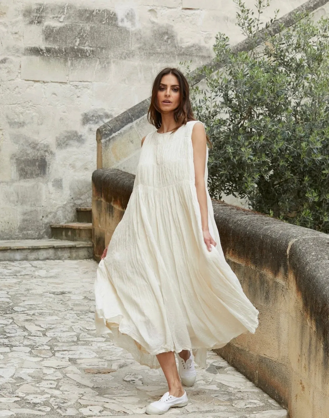 MegbyDesign Athena Dress Long - Gauze Cotton