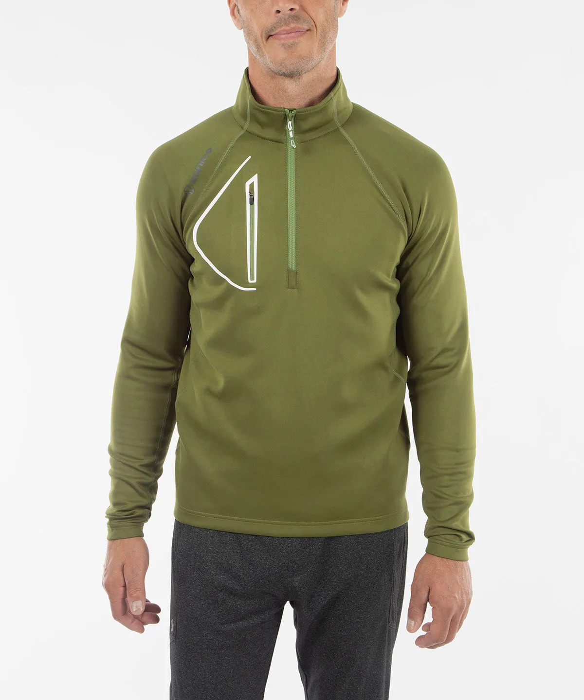 Men's Allendale SuperliteFX Stretch Thermal Half-Zip Pullover