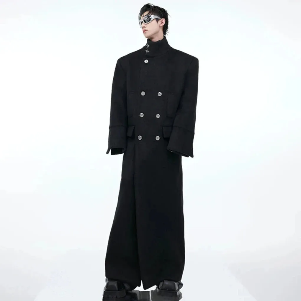 Men's Ankle-Length Trench Coat