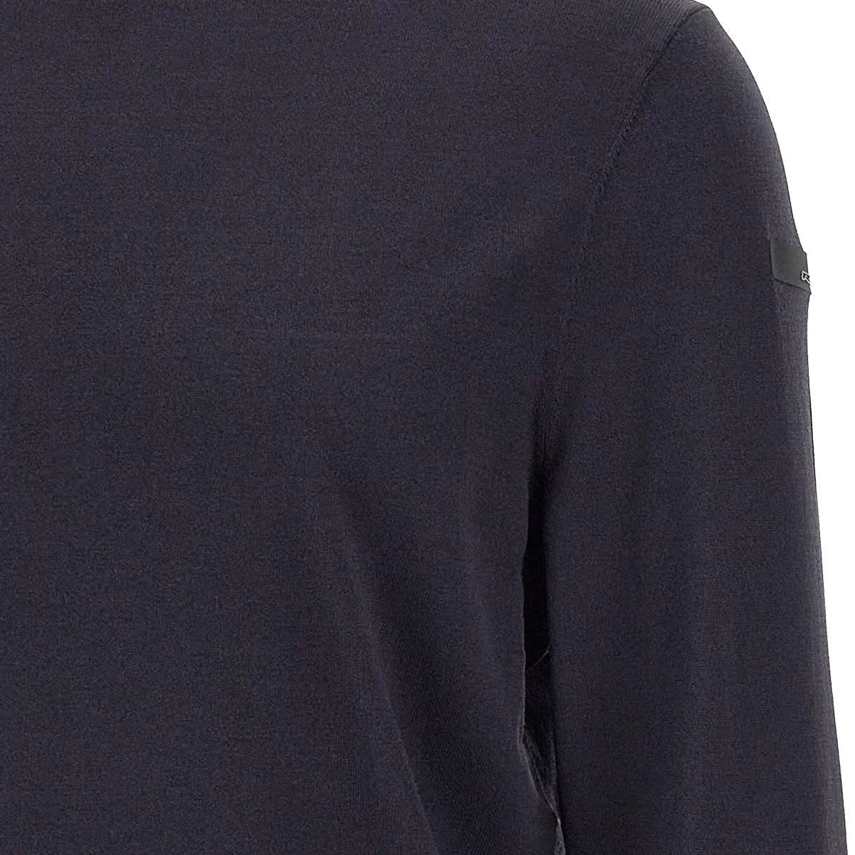 Men's Blue Stretch Viscose Sweater