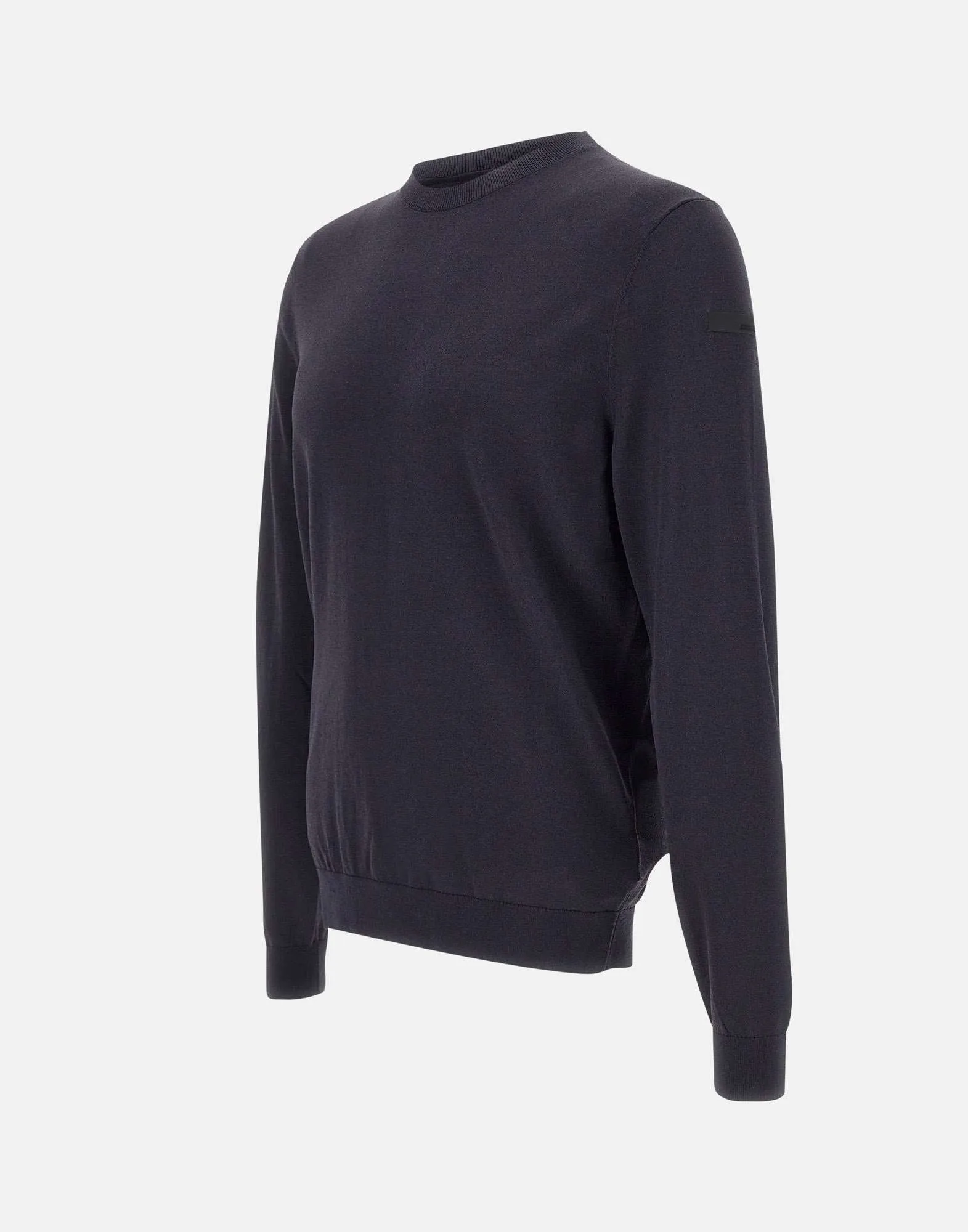 Men's Blue Stretch Viscose Sweater