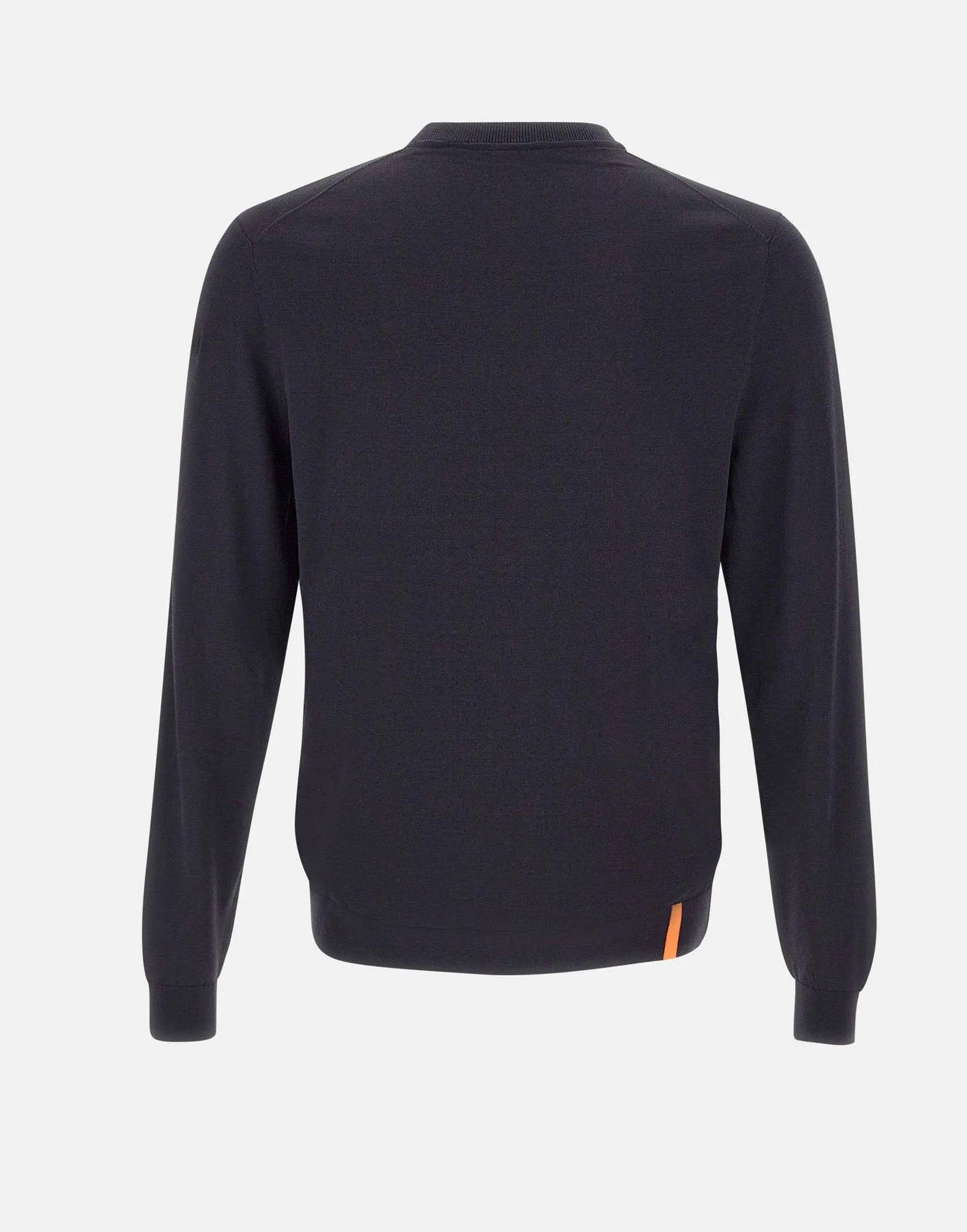 Men's Blue Stretch Viscose Sweater