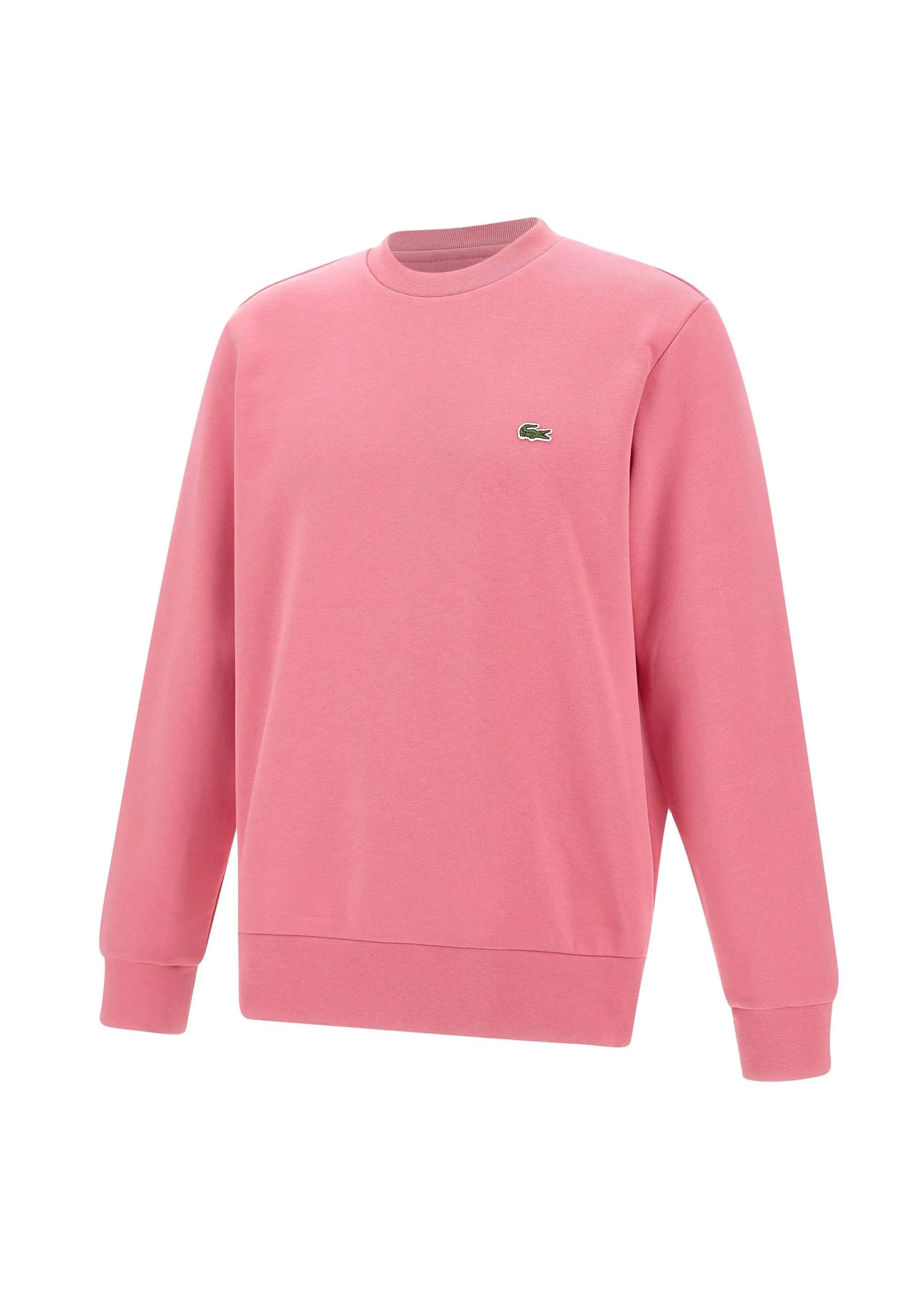 Men's Pink Cotton Blend Sweatshirt