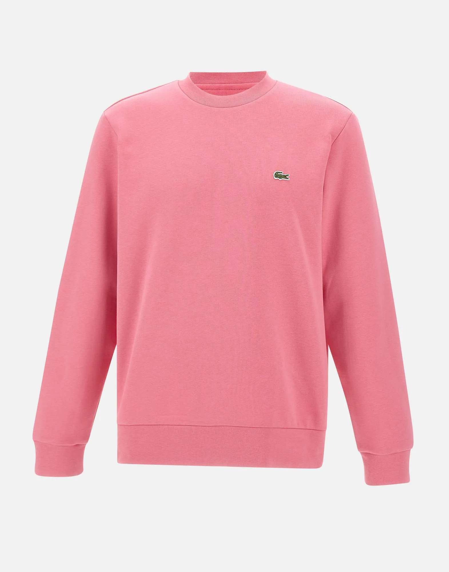 Men's Pink Cotton Blend Sweatshirt