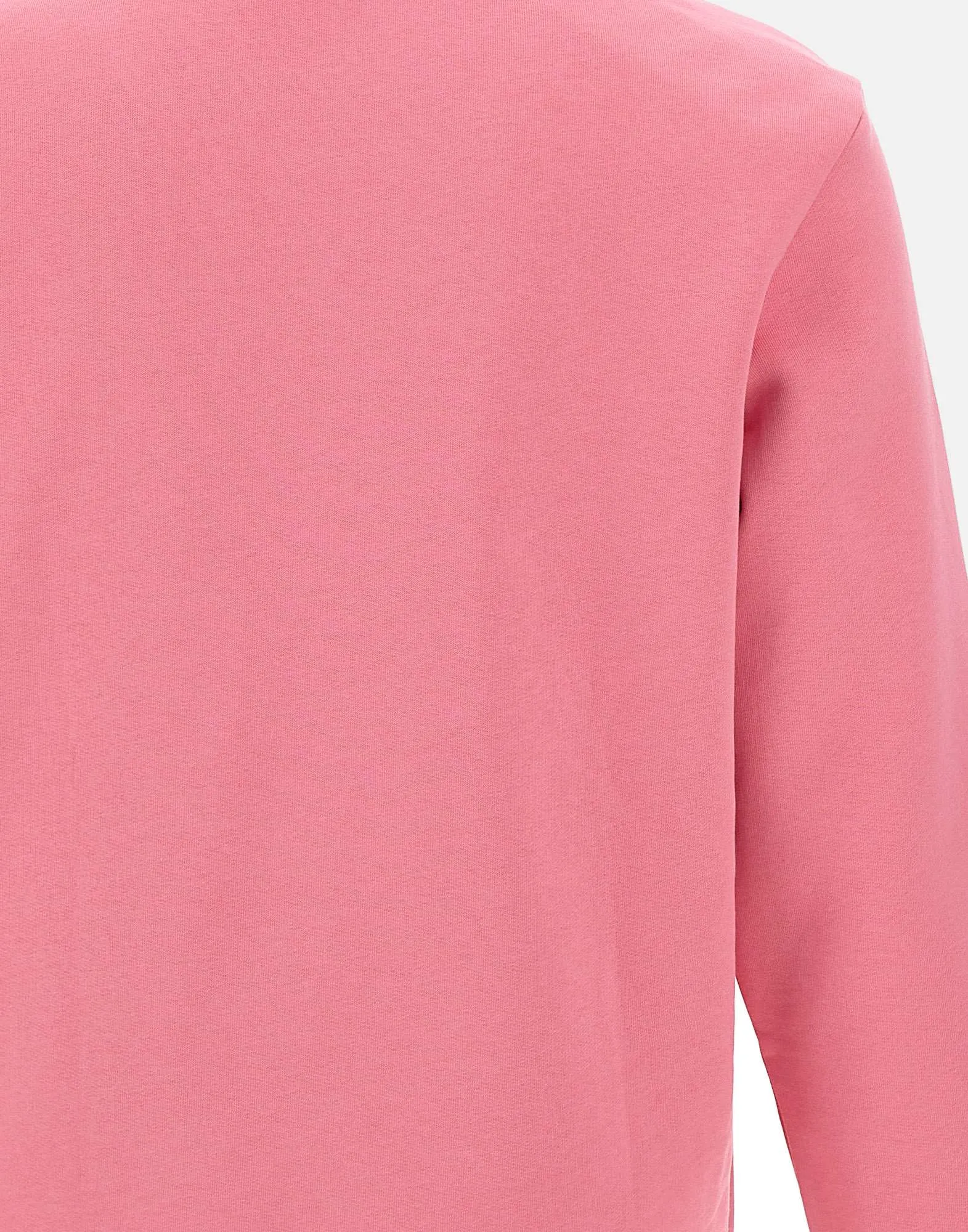 Men's Pink Cotton Blend Sweatshirt