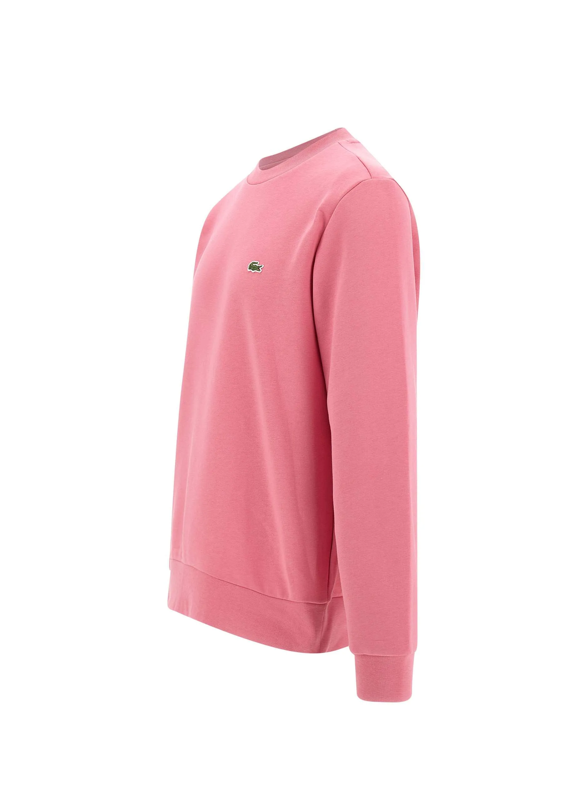 Men's Pink Cotton Blend Sweatshirt