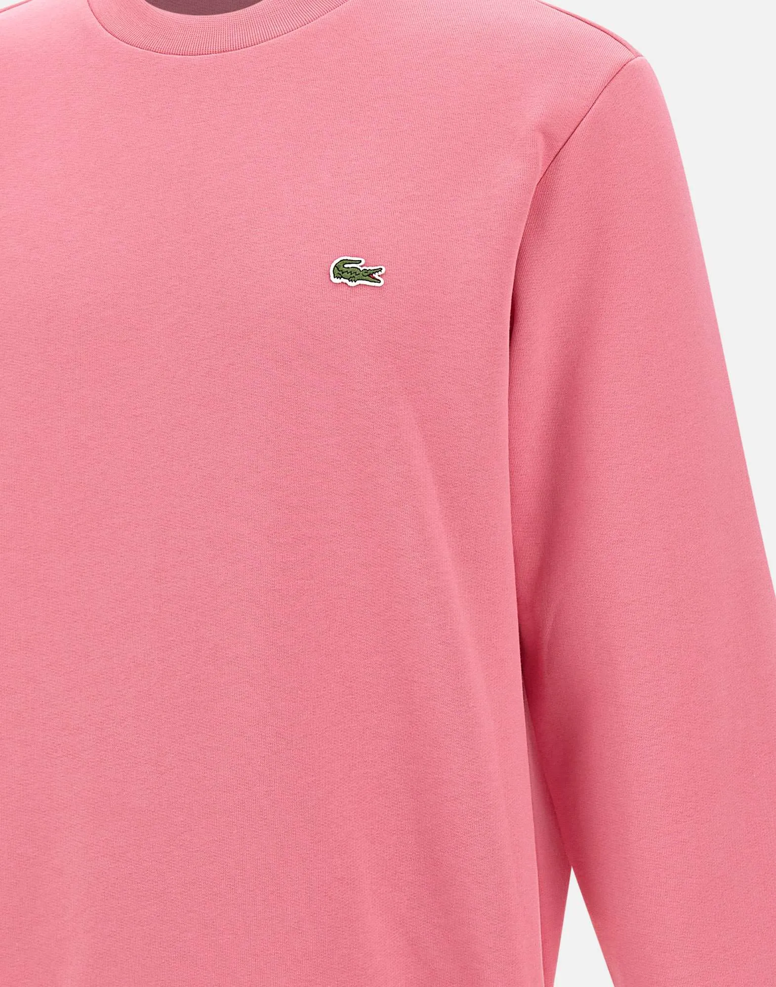 Men's Pink Cotton Blend Sweatshirt