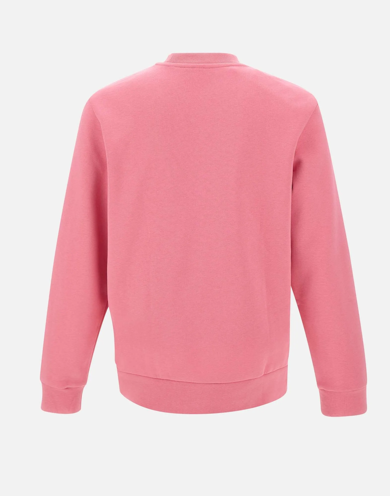 Men's Pink Cotton Blend Sweatshirt