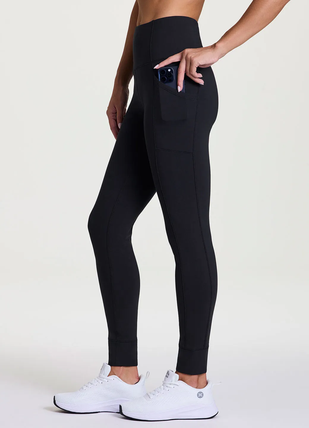 Mogul 2.0 Fleece Lined Cuffed Legging With Pockets