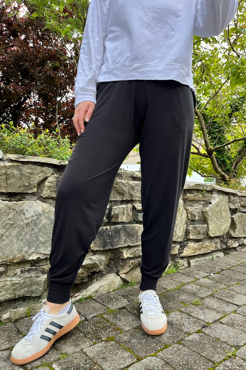 OBG Willows - Bamboo Slacks in Black