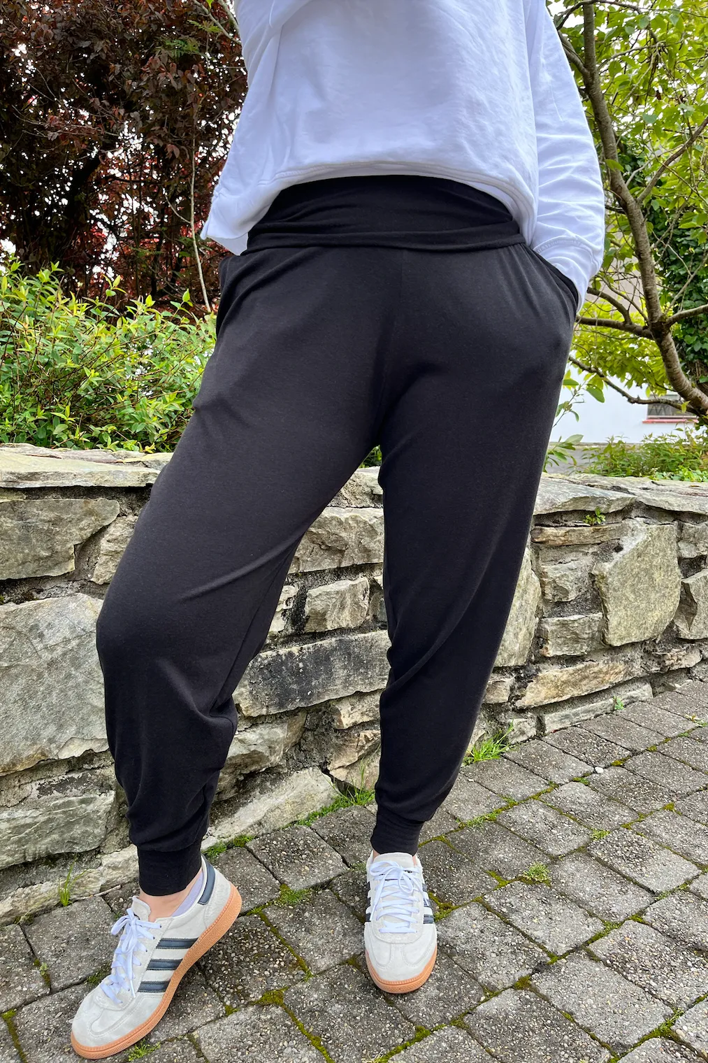 OBG Willows - Bamboo Slacks in Black