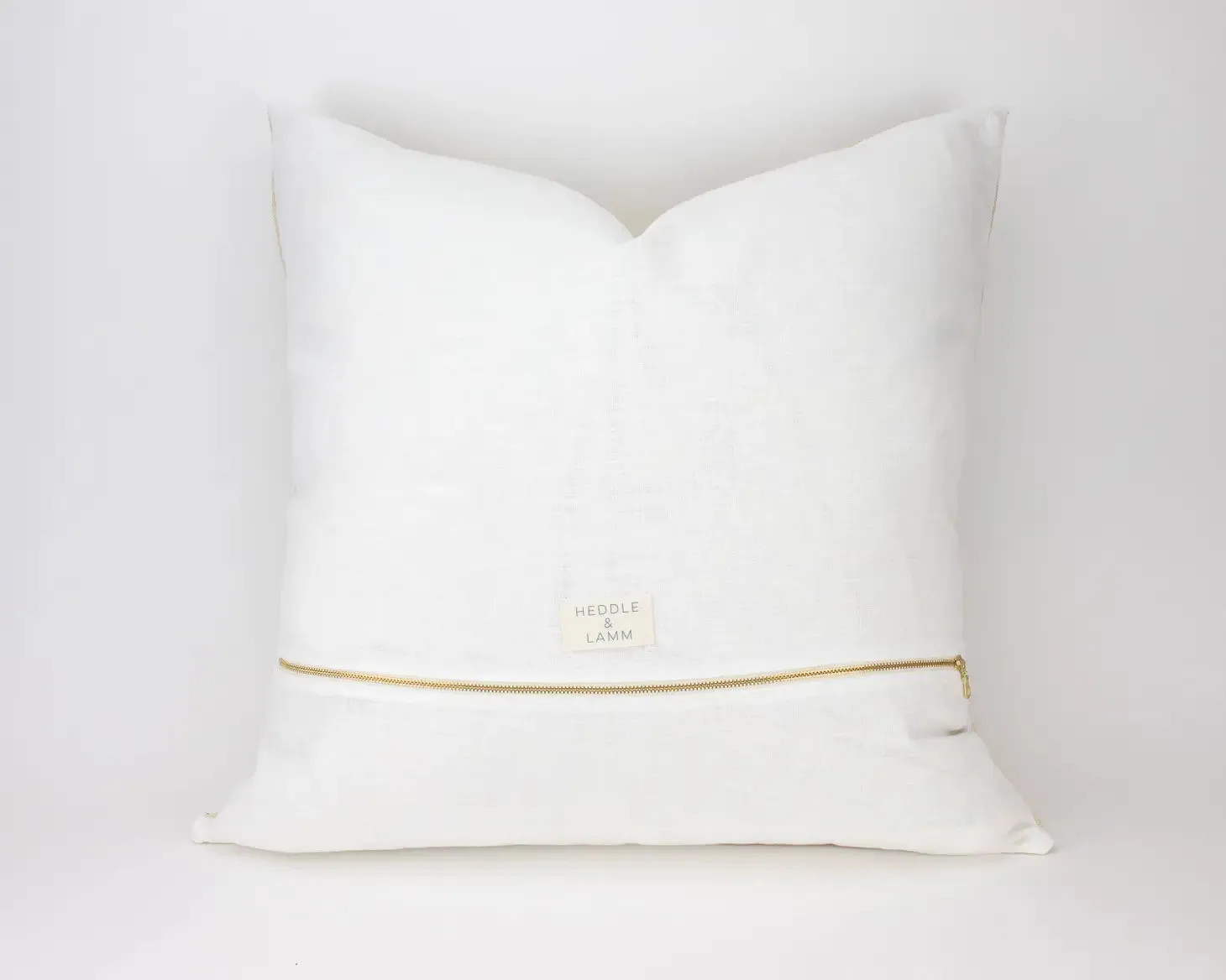 Priya - 24" Ivory Indian Wool Pillow