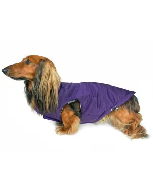 Reversible Puffer Dog Coat - Violet Purple