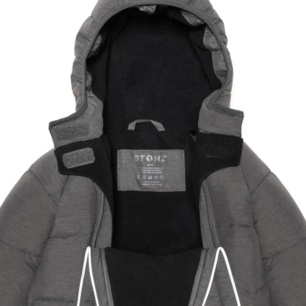 Snowsuit - Puffer - Heather Grey