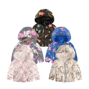 Stylish Skin-friendly Children's Waterproof Windbreaker