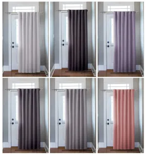 Thermal Door Curtain for Energy Efficiency and Noise Reduction 46x84 Inches Ideal for Living Rooms and Bedrooms by OLIVIA ROCCO