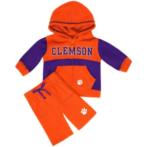 Tigers Baby Color Block Fleece Set