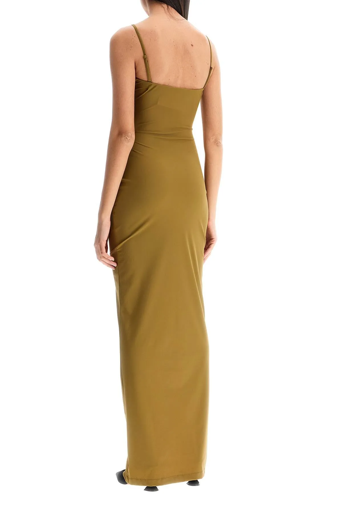 U-Neck Maxi Dress