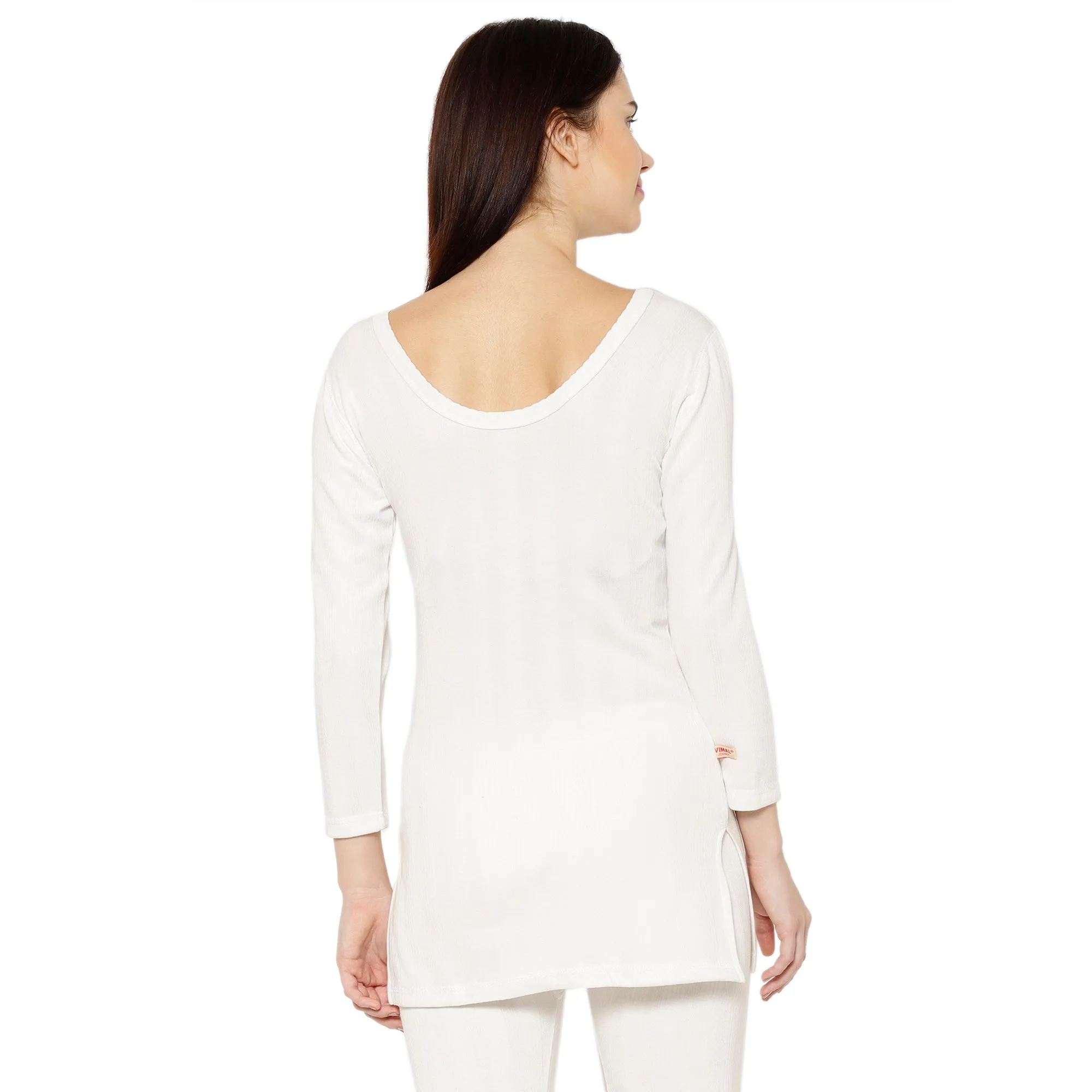 Vimal Jonney White Top Thermal For Women's